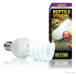 Clearance Exo Terra Repti Glo Vision 26 w Terrarielysstofrør, Pærer Og Varme
