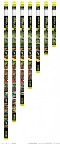 Clearance Exo Terra Repti glo 2,0 30 w Natural Light Terrarielysstofrør, Pærer Og Varme