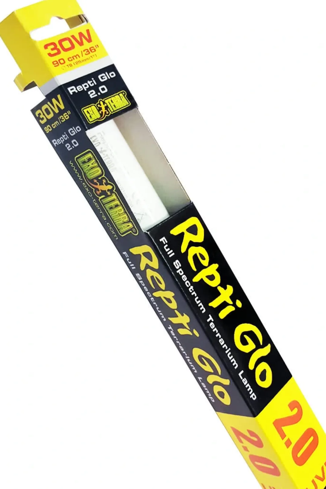 Clearance Exo Terra Repti glo 2,0 30 w Natural Light Terrarielysstofrør, Pærer Og Varme
