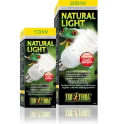 Outlet Exo Terra Repti Natural Light 25 w Terrarielysstofrør, Pærer Og Varme