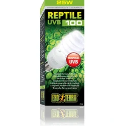 Best Exo Terra Repti UVB 100 Pære 25 w Terrarielysstofrør, Pærer Og Varme