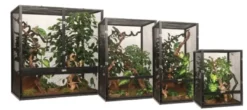 Discount Exo Terra Screen Terrarium Medium XTall 60x45x90 cm Terrarier Og Terrarielamper