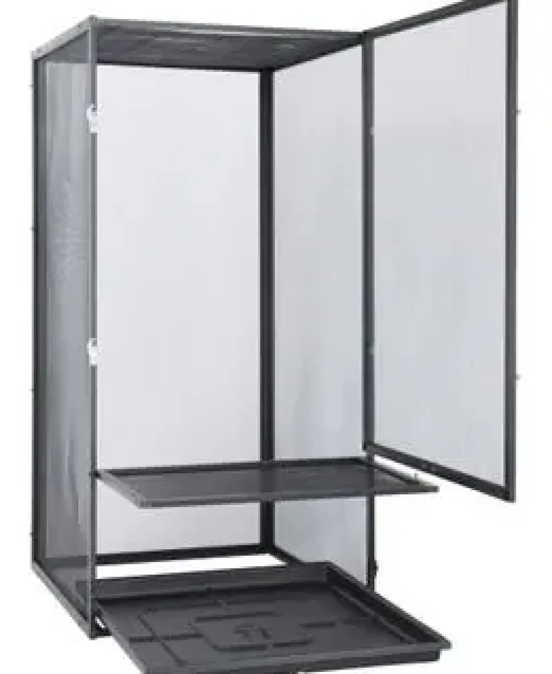 Discount Exo Terra Screen Terrarium Medium XTall 60x45x90 cm Terrarier Og Terrarielamper