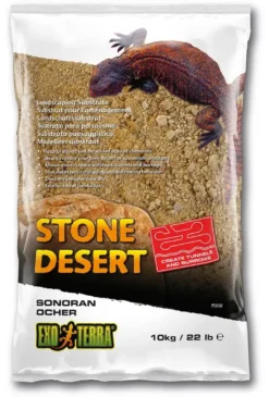 Hot Sonoran Ocher Stone Desert 10 kg Dekoration Til Terrarier