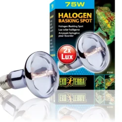 Discount Exo Terra Sun Glo Halogen 75 w Terrarielysstofrør, Pærer Og Varme