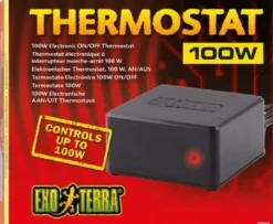 Hot Exo Terra Thermostat 100 W Terrarielysstofrør, Pærer Og Varme