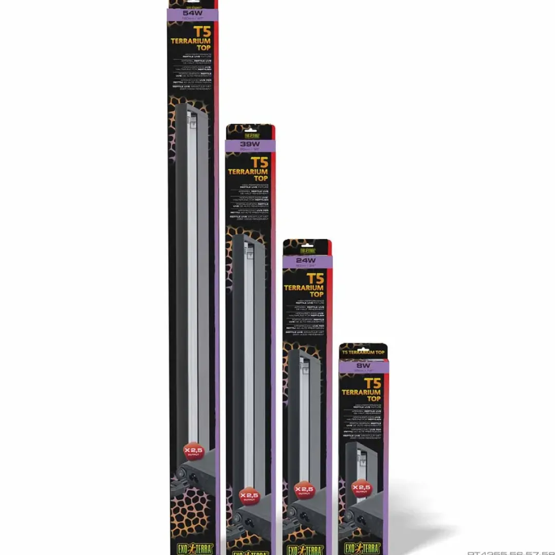 Discount T5 Terrarium Top Terrarielampe 8 Watt Terrarielysstofrør, Pærer Og Varme|Terrarier Og Terrarielamper