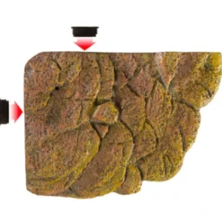 New Exo Terra Turtle Bank med magnet medium Dekoration Til Terrarier