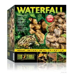 Outlet Exo Terra Vandfald med pumpe medium Dekoration Til Terrarier