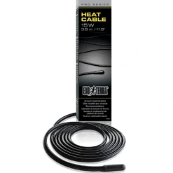 Hot Exo Terra varmekabel 15 watt Terrarielysstofrør, Pærer Og Varme