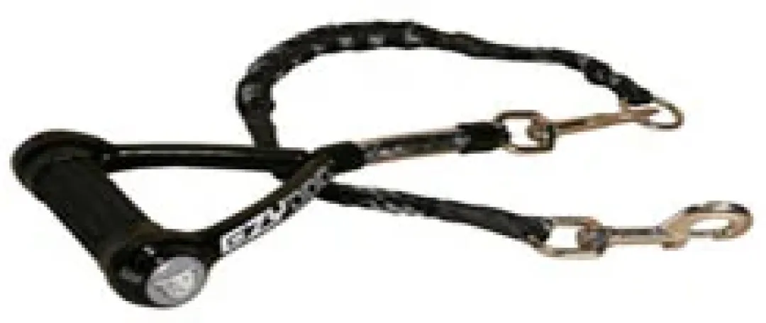 Discount Mongrel line Firm Grip sort 30 cm - kort og stærk hundesnor Hundeseler Til Alle Behov Og Hundestørrelser