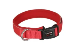 Neopren Halsbånd XXXL Rød 70-75 cm Hvalpehalsbånd - Bløde Og Sikre Halsbånd Med Perfekt Pasform Til Din Hvalp|Hundehalsbånd Med Stil - Komfort Og Sikkerhed Til Din Hund