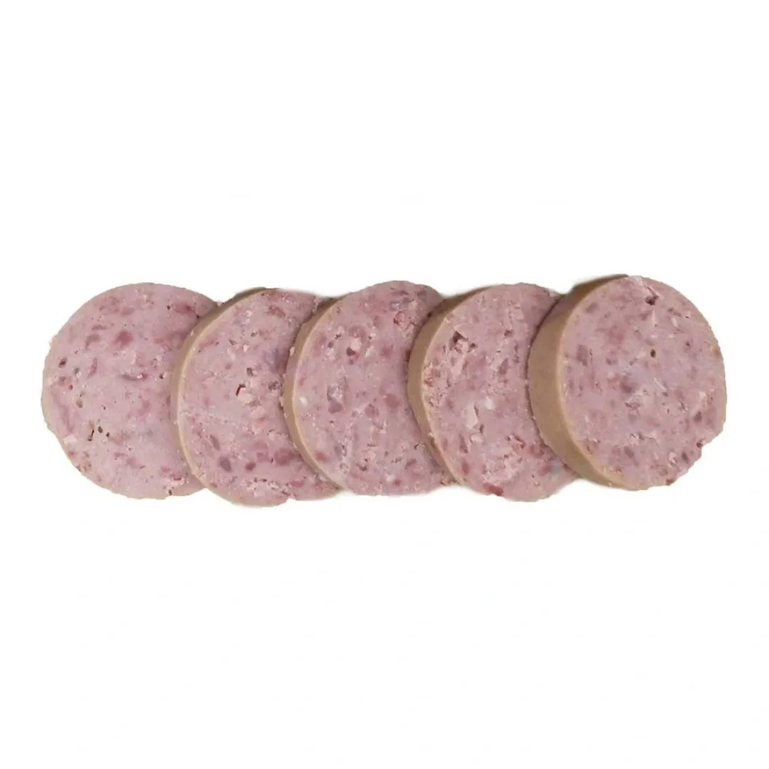 Feedit & Treat Pure Chicken 400 g - naturlig kyllingeskærepølse til hund og kat Snacks Til Hvalpe - Lækre Godbidder Til Træning Og Forkælelse|Hundeguf Og Tyggeben Til Hunde