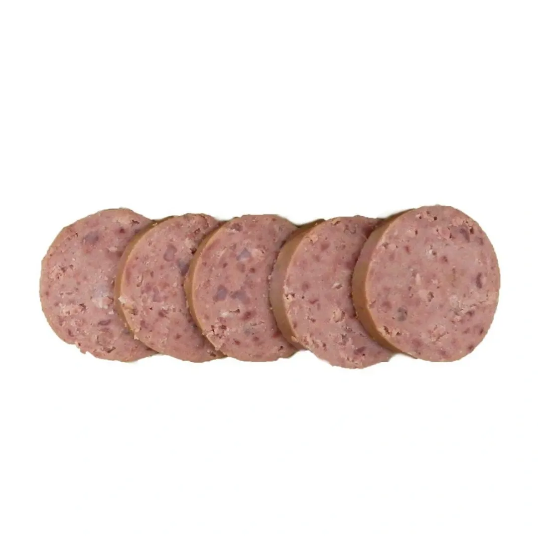 Clearance Feedit & Treat Pure Duck 400 g - naturlig andeskærepølse til hund og kat Snacks Til Hvalpe - Lækre Godbidder Til Træning Og Forkælelse|Hundeguf Og Tyggeben Til Hunde