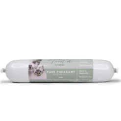 New Feedit & Treat Pure Pheasant 400 g - naturlig fasankødspølse til hund og kat Snacks Til Hvalpe - Lækre Godbidder Til Træning Og Forkælelse|Hundeguf Og Tyggeben Til Hunde