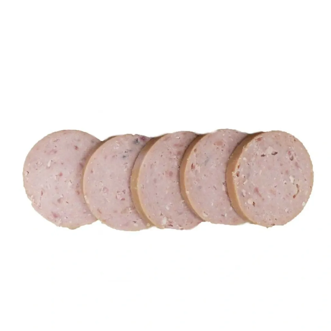 Outlet Feedit & Treat Pure Rabbit 400 g - naturlig kaninskærepølse til hund og kat Snacks Til Hvalpe - Lækre Godbidder Til Træning Og Forkælelse|Hundeguf Og Tyggeben Til Hunde