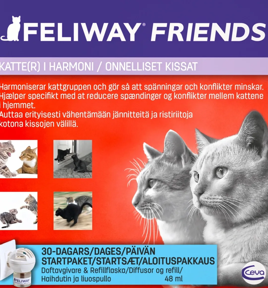 Best Friends diffusor med flaske 48 ml Plejemidler Til Katte|Pleje Og Trivsel Til Killinger - Sundhed Pels Og Velvære