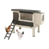 Clearance Happy Farm 120 Beige Hønsehus Vildfuglefoder & Hønseudstyr