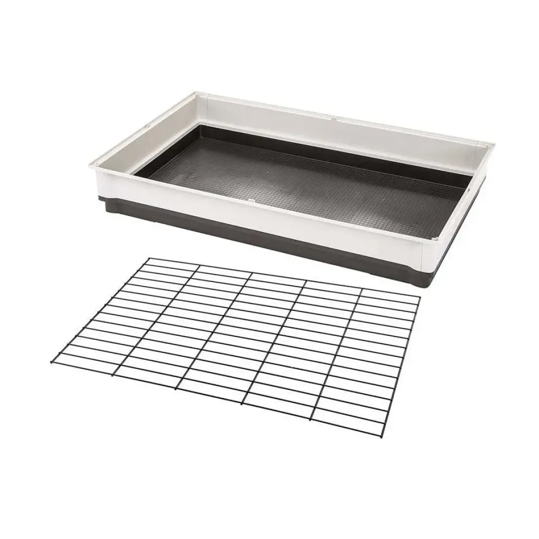 Clearance Happy Farm 120 Beige Hønsehus Vildfuglefoder & Hønseudstyr