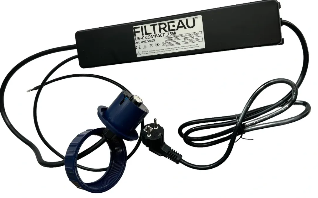 Best UV-C Compact 75 watt UVC Lys Uvc-Lys Og Ozon Til Havedam|Uv-Lys Og Ozon Til Akvarier