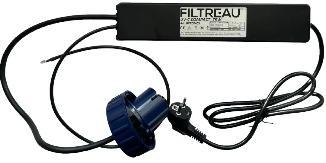 Best UV-C Compact 75 watt UVC Lys Uvc-Lys Og Ozon Til Havedam|Uv-Lys Og Ozon Til Akvarier