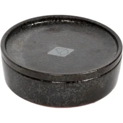 Best Flad Jasper Black Dots Ø 13 cm x 2 cm Mad- Og Vandskåle Til Katte|Killingeskåle - Mad- Og Vandskåle Til Killinger