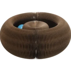 Clearance Kava kradselegetøj kat pap 11,5x10,5x8 cm Kradsetræer Og Klatremøbler Til Kat|Kradsetræ Til Killinger - Leg Træning Og Klopleje I Et