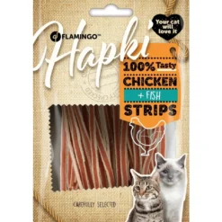 Online Kylling og fiske strips 50 Gram Kattefoder & Snacks