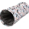 Hot Marsvinetunnel med plys Ø15x35 cm Legetøj Til Gnavere & Kaniner