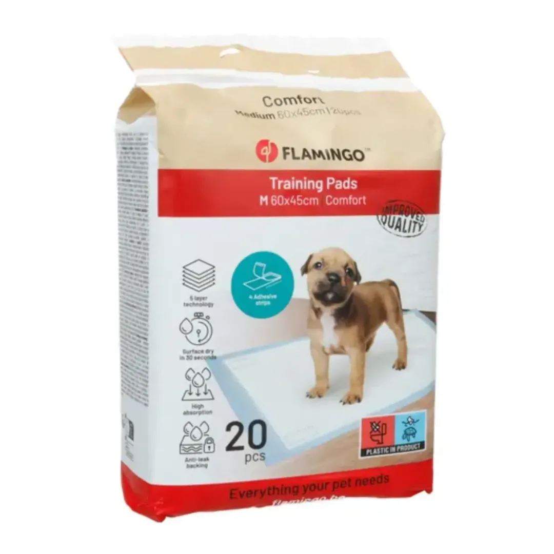 New Pady Comfort hvalpeunderlag M 20 stk 60x45 cm Plejemidler Til Hund Med Fokus På Sundhed Og Velvære|Pleje Af Hvalpe - Alt I Plejemidler Til Pels, Poter Og Hud