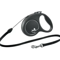 Discount Flexi Black Design Snor S 5 meter 12 kg sort Hundesnor I Mange Varianter Og Materialer|Hundesnor Til Hvalpe