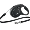 Flexi Classic hundesnor M 8 meter 20 kg sort Hundesnor I Mange Varianter Og Materialer|Hundesnor Til Hvalpe