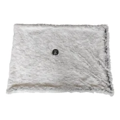 Best Fluffy hundetæppe 100x70 cm frossen hvid til hund - blødt og skridsikkert underlag Hundesenge Og Kurve Til Hunde - Bløde Og Komfortable|Sovepladser Til Hvalpe - Hundesenge, Kølemåtter Og Trygge Hvilesteder