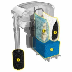 New Fluval Hængefilter AC 50 Akvariefilter Og Pumpe