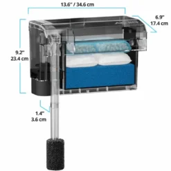 Discount AquaClear Hængefilter AC 110 Akvariefilter Og Pumpe