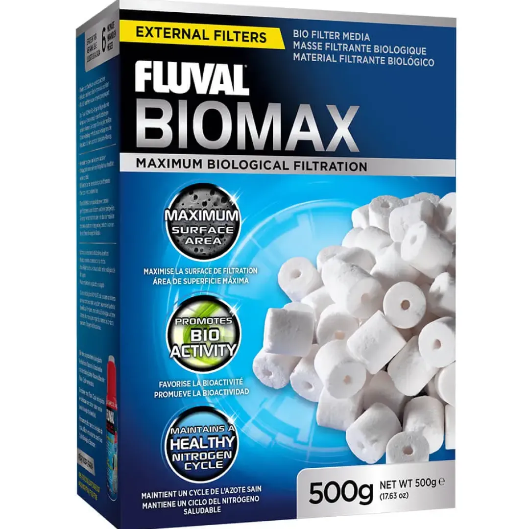 Discount Biomax keramikrør 500 gram Filtermaterialer Til Akvariepumper