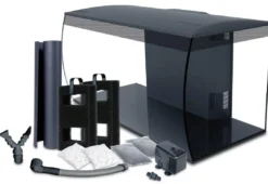 Hot Flex akvarium 123 Liter Sort Akvarier