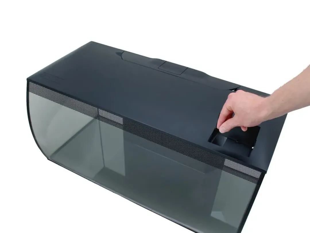 Hot Flex akvarium 123 Liter Sort Akvarier