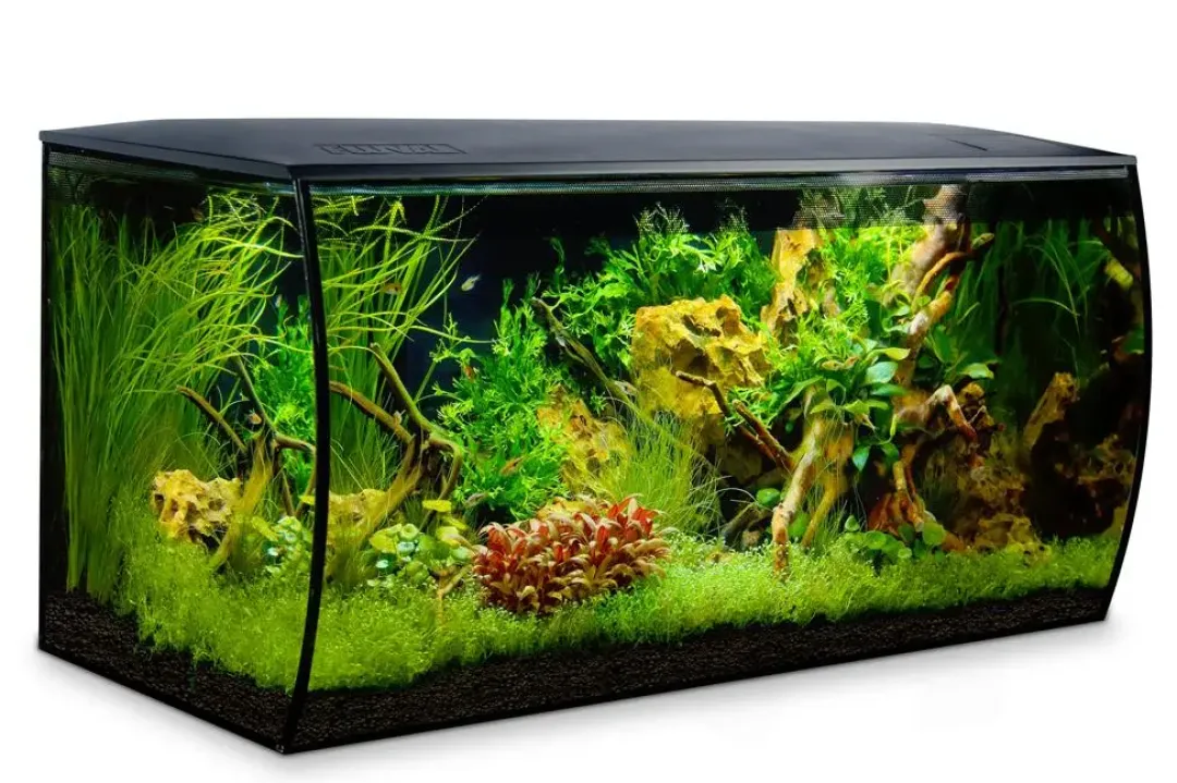 Hot Flex akvarium 123 Liter Sort Akvarier