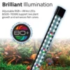 Clearance Flex LED akvarium version 2.0 34 L Sort Akvarier