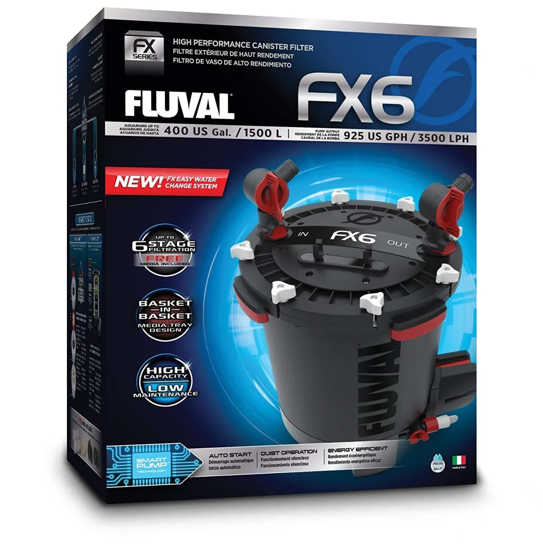 Outlet FX 6 Filter 3500 l/t Akvariefilter Og Pumpe