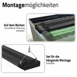 Clearance Plant Pro LED 60 W 58,9-87,5 cm Akvarielamper