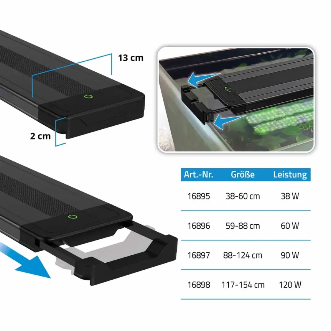 Hot Plant Pro LED 120 W 117,5-153,7 cm Akvarielamper