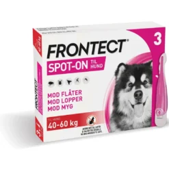 Online Frontect spot on 3 x 6 ml til hunde 40-60 kg - effektiv beskyttelse mod parasitter Plejemidler Til Hund Med Fokus På Sundhed Og Velvære