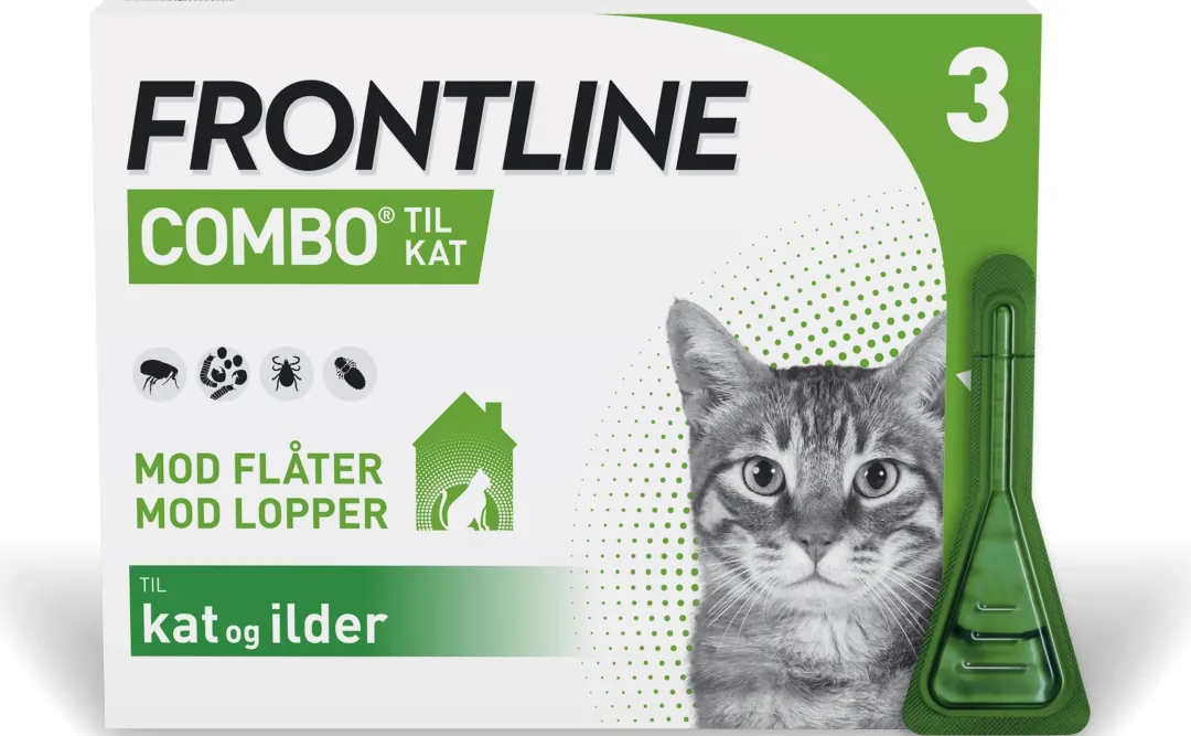 Clearance Combo 3 x 0,5 ml til kat og ilder Plejemidler Til Katte|Pleje Og Trivsel Til Killinger - Sundhed Pels Og Velvære
