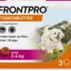 Clearance FRONTPRO 11,3 mg tyggetabletter 2-4 kg Plejemidler Til Hund Med Fokus På Sundhed Og Velvære