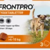 Discount FRONTPRO 28,3 mg tyggetabletter 4-10 kg Plejemidler Til Hund Med Fokus På Sundhed Og Velvære