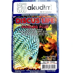 New Frostfoder AK Discus LIFE hvidløg 100 g Fiskefoder Til Ferskvandsfisk