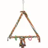 Discount Fuglelegetøj Triangle Swing XXL - Aktiv gynge og klatring til fugle Fuglelegetøj