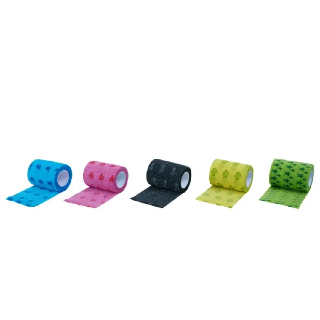 Best Fun Flex selvklæbende Pet Bandage 7,5 cm x 4,5 m Plejemidler Til Hund Med Fokus På Sundhed Og Velvære|Pleje Af Hvalpe - Alt I Plejemidler Til Pels, Poter Og Hud